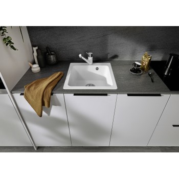 Virtuvinė kriauklė BLANCO NAYA 45 SILG PDUR Balta O.AF SILGRANIT™ 526574