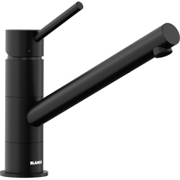 Virtuves izlietnes maisītājs BLANCO KANO Melns matt HD 526667