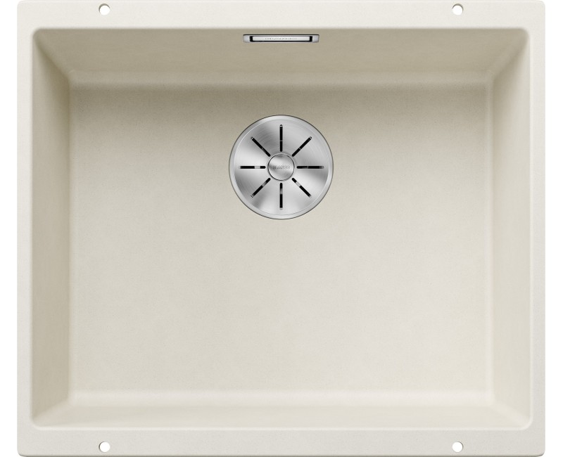 Virtuves Izlietne BLANCO SUBLINE 500-U SILG Soft white InFino O.AF SILGRANIT™, PuraDur™, Silti balts 527170