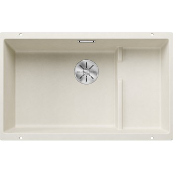 Virtuves Izlietne BLANCO SUBLINE 700-U Level SILG Soft white M.ZUB InFino O.AF  SILGRANIT™, Silti balts 527171