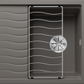 Virtuves Izlietne BLANCO ELON 45 S Volcano grey InFino O.AF SILGRANIT™, PuraDur™, Vulkāna pelēks 527250