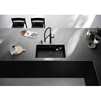 Virtuves izlietnes maisītājs BLANCO CULINA-S II Melns Matēts  527464