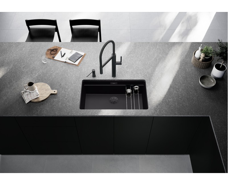 Кухонный смеситель BLANCO CULINA-S II Black Matt 527464