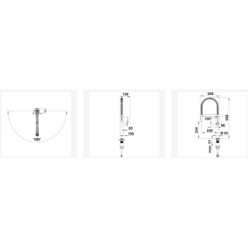 Virtuves izlietnes maisītājs BLANCO CULINA-S II Mini PVD Steel 527467