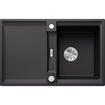 Virtuves Izlietne BLANCO ADIRA 45S SILG Black M.AF SILGRANIT™, Melna 527585