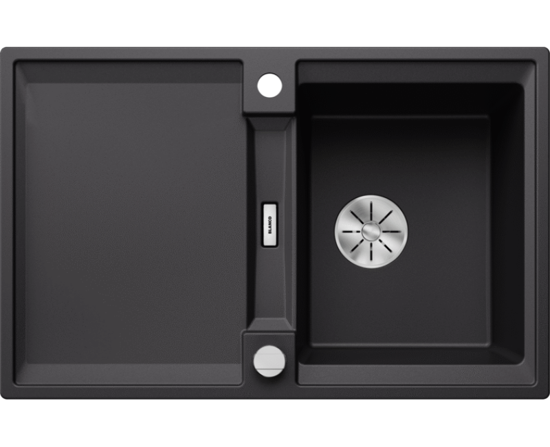 Кухонная мойка BLANCO ADIRA 45S SILG Black M.AF SILGRANIT™, Black 527585