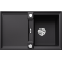 Virtuves Izlietne BLANCO ADIRA 45S SILG Black M.AF SILGRANIT™, Melna 527585