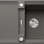 Virtuves Izlietne BLANCO ADIRA 45S SILG Volcano grey M.AF SILGRANIT™, Vulkāna pelēks 527588