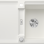 Virtuves Izlietne BLANCO ADIRA 45S SILG White M.AF SILGRANIT™, Balta 527589