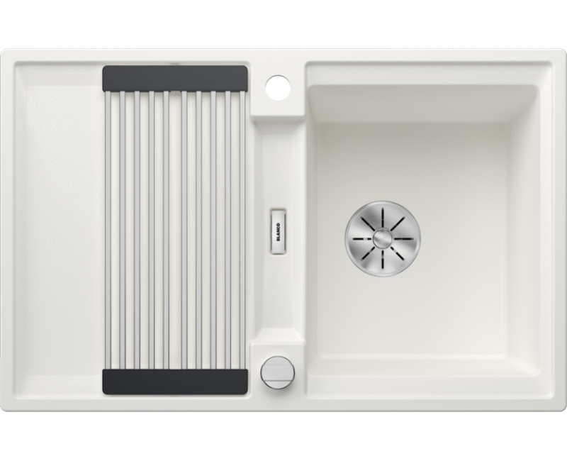 Кухонная мойка BLANCO ADIRA 45S SILG White M.AF SILGRANIT™, White 527589