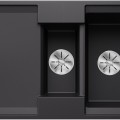 Кухонная мойка BLANCO ADIRA 6S SILG Black M.AF SILGRANIT™, Black 527601