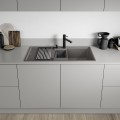 Кухонная мойка BLANCO ADIRA 6S SILG Anthracite M.AF SILGRANIT™, Anthracite 527602