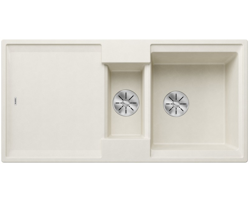 Кухонная мойка BLANCO ADIRA 6S SILG Soft White M.AF SILGRANIT™, Warm White 527606
