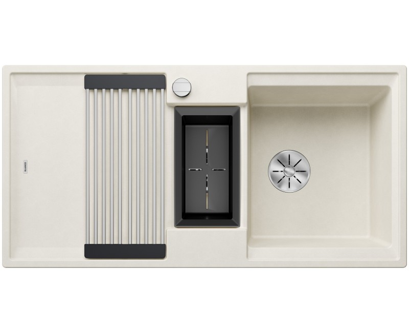 Virtuves Izlietne BLANCO ADIRA 6S SILG White M.AF SILGRANIT™, Balta 527605