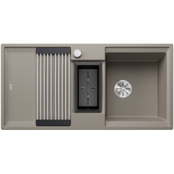 Virtuves Izlietne BLANCO ADIRA 6S SILG Volcano Grey M.AF SILGRANIT™, Vulkāna pelēks 527604