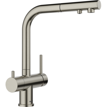 Virtuves izlietnes maisītājs BLANCO FONTAS-S II Satin Platinum 527715