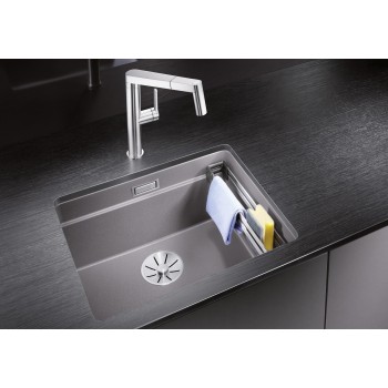 Virtuves Izlietne BLANCO ETAGON 500-U SILG PDUR Anthracite M.ZUB InFino O.AF SILGRANIT™, PuraDur™, Antracīta 522227