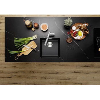 Virtuves Izlietne BLANCO SUBLINE 400-U SILG Anthracite O.ZUB O.AF WFS  SILGRANIT™, Antracīta 527789