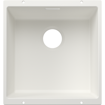 Virtuves Izlietne BLANCO SUBLINE 400-U SILG White O.ZUB O.AF WFS  SILGRANIT™, Balta 527791