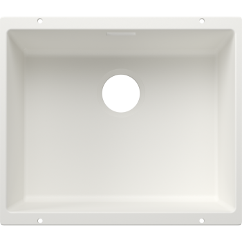 Virtuves Izlietne BLANCO SUBLINE 500-U SILG White O.ZUB O.AF WFS SILGRANIT™, Balta 527799