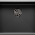 Кухонная мойка BLANCO CLARON 500-U DarkSteel Edition Infino O.AF, нержавеющая сталь, темная сталь 527834