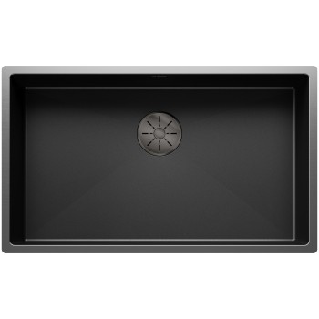 Virtuves Izlietne BLANCO CLARON 700-U DarkSteel Edition Infino O.AF Nerūsējošais tērauds, Tumšs Tērauds 527835