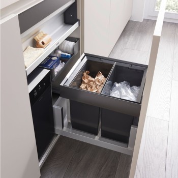 Atkritumu šķirošanas sistēma BLANCO SELECT II 40/2 Combi 527854