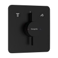 Dušas maisītājs Hansgrohe DuoTurn Q Iebūvējamais, 2 ierīcēm, matēti melns 75414670