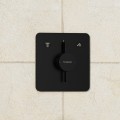 Dušas maisītājs Hansgrohe DuoTurn Q Iebūvējamais, 2 ierīcēm, matēti melns 75414670