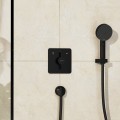 Dušas maisītājs Hansgrohe DuoTurn Q Iebūvējamais, 2 ierīcēm, matēti melns 75414670