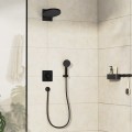 Dušas maisītājs Hansgrohe DuoTurn Q Iebūvējamais, 2 ierīcēm, matēti melns 75414670