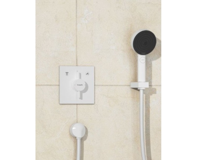 Dušas maisītājs Hansgrohe DuoTurn E Iebūvējamais, 2 ierīcēm, matēti balts 75417700