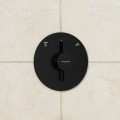 Смеситель для душа Hansgrohe DuoTurn S Встраиваемый, 2 устройства, матовый чёрный 75418670