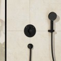 Смеситель для душа Hansgrohe DuoTurn S Встраиваемый, 2 устройства, матовый чёрный 75418670