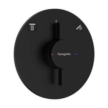 Dušas maisītājs Hansgrohe DuoTurn S Iebūvējamais, 2 ierīcēm, matēti melns 75418670