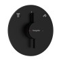 Dušas maisītājs Hansgrohe DuoTurn S Iebūvējamais, 2 ierīcēm, matēti melns 75418670