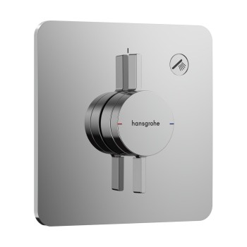 Dušas maisītājs Hansgrohe DuoTurn Q iebūvējams, hroms 75614000