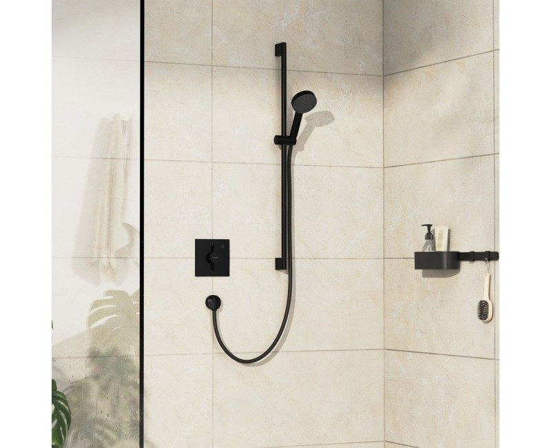 Dušas maisītājs Hansgrohe DuoTurn E iebūvējamais, matēti melns 75617670