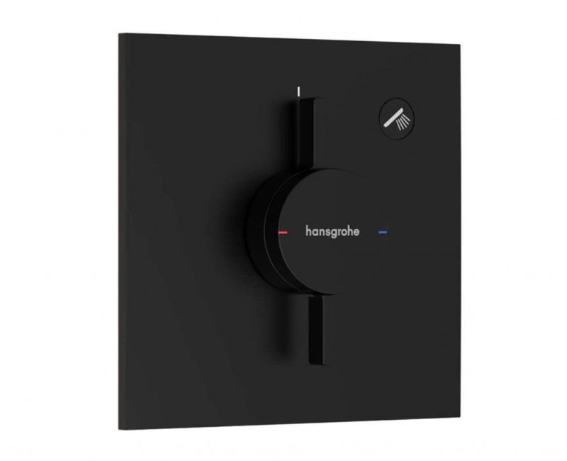 Dušas maisītājs Hansgrohe DuoTurn E iebūvējamais, matēti melns 75617670