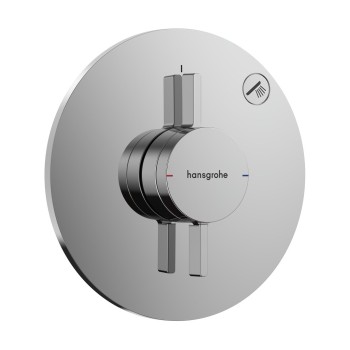 Dušas maisītājs Hansgrohe DuoTurn S iebūvējamais, hroms 75618000