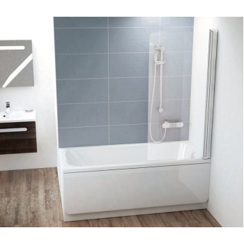 Стенка для ванны Ravak CVS1 80R хром+прозрачная 7QR40C00Z1