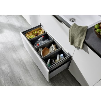 Atkritumu šķirošanas sistēma BLANCO FLEXON II LOW 90/4 521475