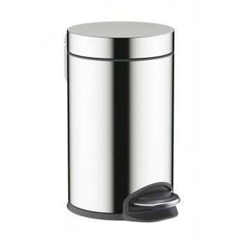 Atkritumu tvertne Hansgrohe AddStoris, 3 l, Soft Close, hroms 41775000