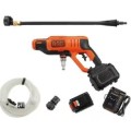 Augstspiediena mazgātājs BLACK+DECKER 18 V BEZVADA  24 Bar, 1 x 2,0 Ah akumulators, lādētājs BCPC18D1-QW