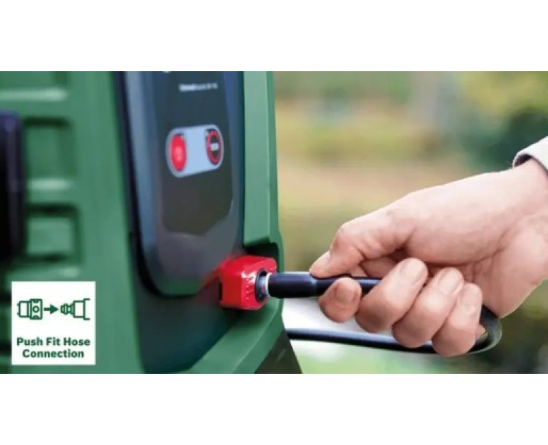 Augstspiediena mazgātājs Bosch 36 V 100 Bar, bez akumulatora un lādētāja 06008C7003