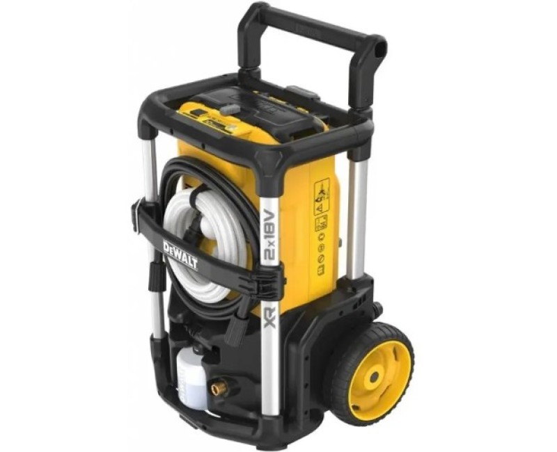 Augstspiediena mazgātājs DeWALT 18 V  165 bar, bez akumulatora un lādētāja, DCMPW1600N
