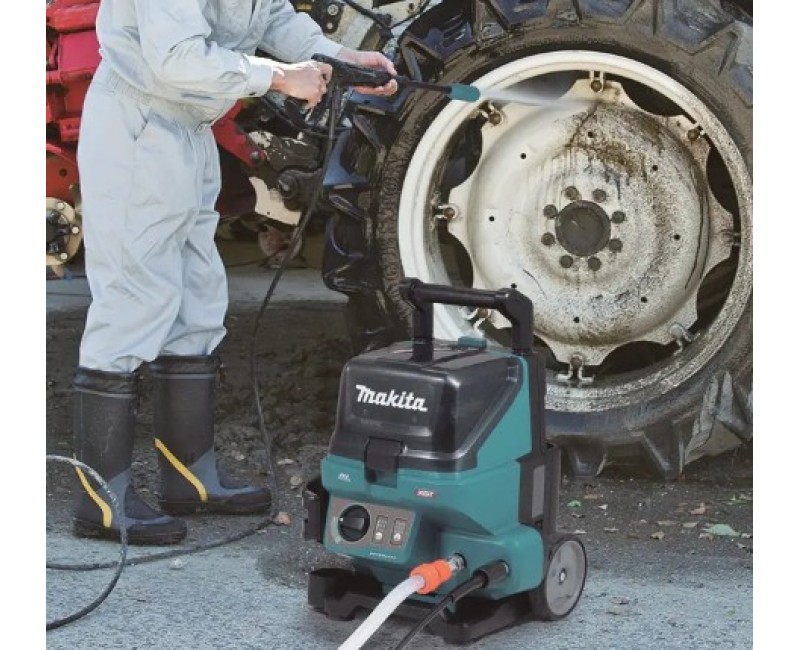 Augstspiediena mazgātājs Makita - 40 V 115 Bar, bez akumulatora un lādētāja HW001GZ
