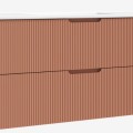 Vannas istabas skapītis OZE Hipster (bez izlietnes) 1000mm Terracotta