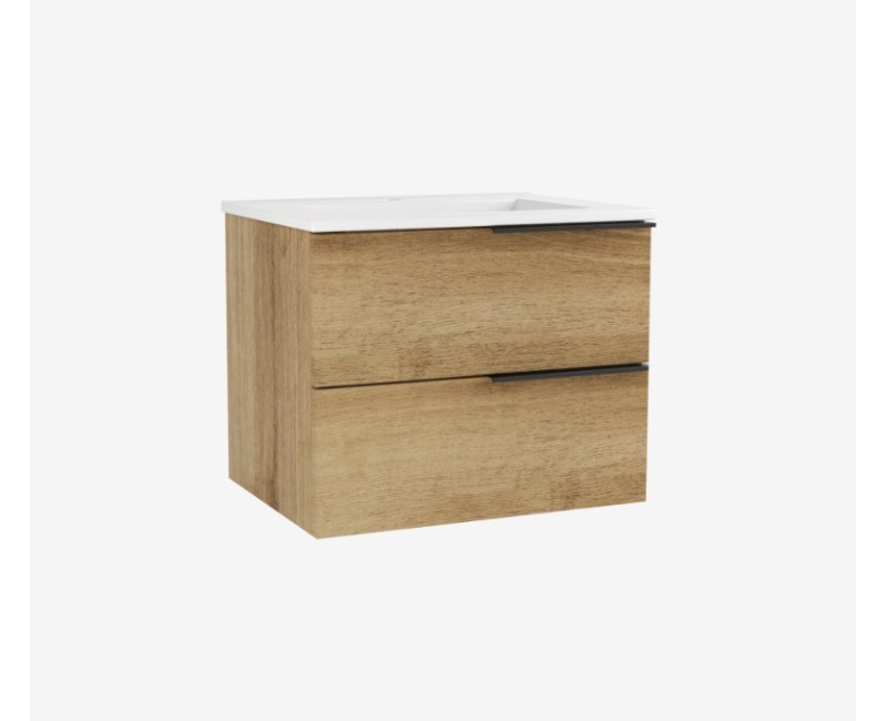 OZE vonios spintelė su kriaukle Celtic 800mm Golden Oak