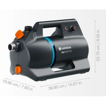 Dārza sūknis Gardena 3000 Comfort 18V/P4A bez akumulatora 2,5 Ah, bez lādētāja, 970825601